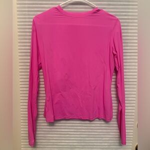 SKIMS FITS EVERYBODY LONG SLEEVE T-SHIRT | NEON ORCHID *SOLD OUT*